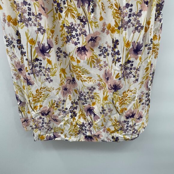 Old Navy Womens Maxi Sundress Sleeveless Multicolor Flora Medium Maternity - Picture 3 of 9